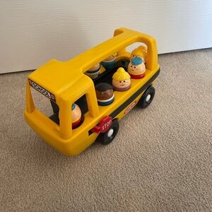 Vintage Little Tikes school bus